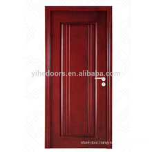 Hot sales entrance MDF flush surface finished wooden panel door design